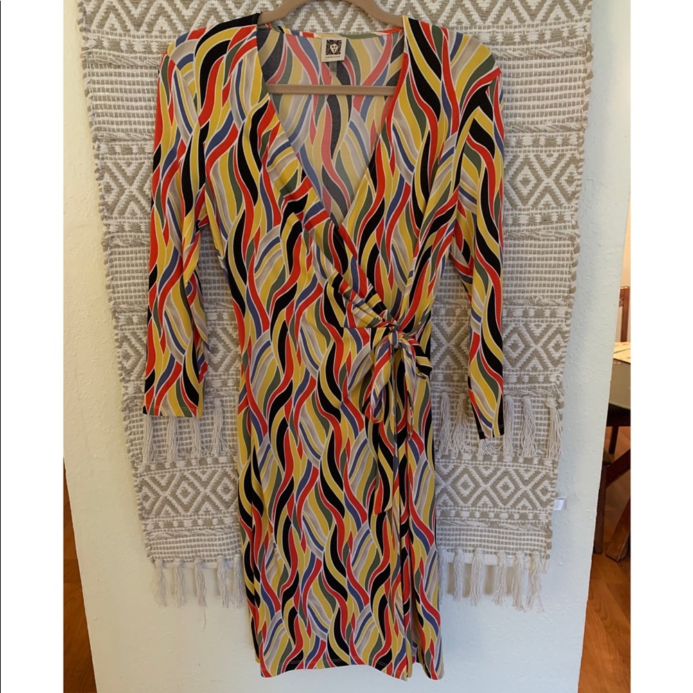 Anne Klein Faux Wrap Dress